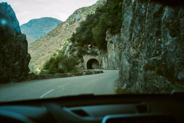 istock driving to the French Alps 2168203258