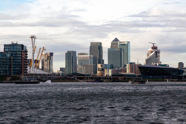 istock Canary Wharf Skyline from London Docklands 2168203492