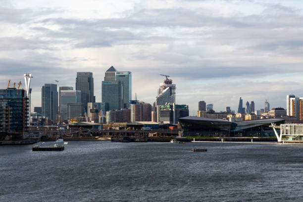 istock Canary Wharf Skyline from London Docklands 2168203522