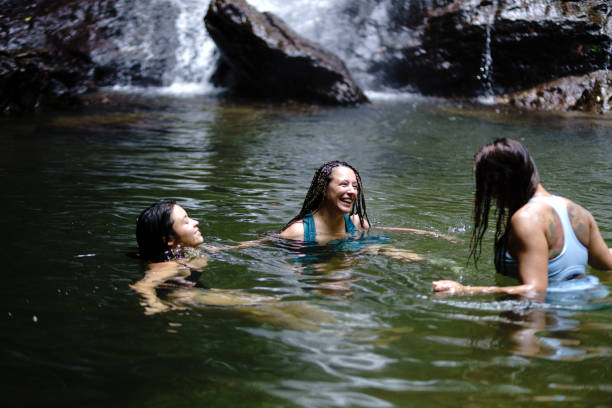 istock Active women enjoying themselves on vacation 2168206444