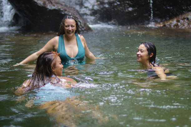 istock Active women enjoying themselves on vacation 2168206493