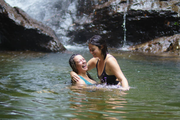 istock Active women enjoying themselves on vacation 2168206646