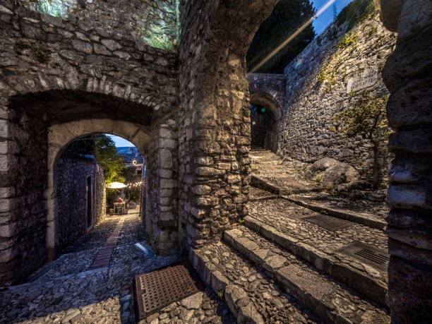 istock Picturesque historic center in Labro 2168210512