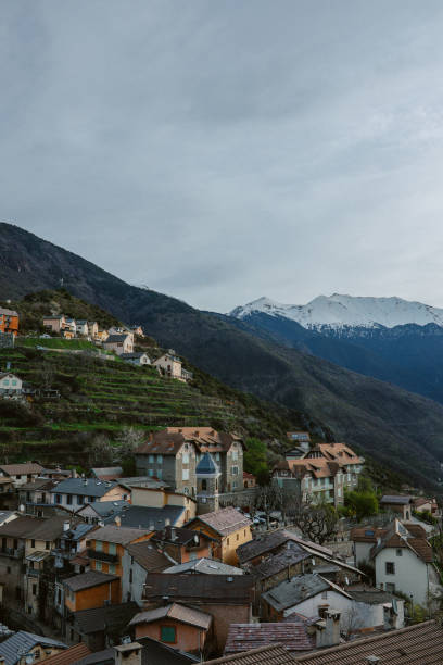 istock Small town Ramplas in the French Alps 2168211083
