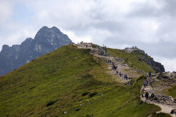 istock .landscape in the mountains with a path along the mountain ridge 2168218699