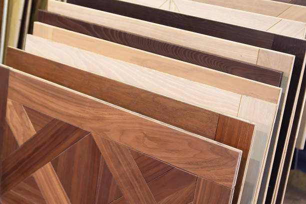 istock Various samples of modern parquet in a building store 2168222918