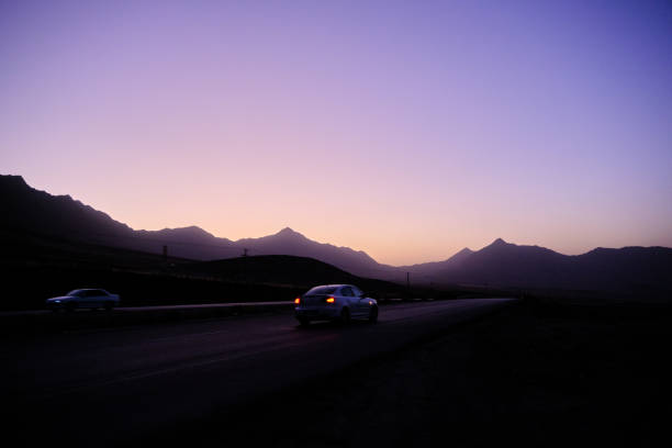 selective focus photo of highway in iran.
