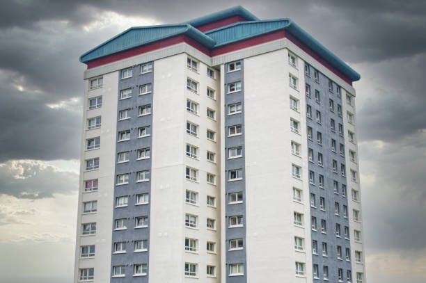 istock High rise council flats in Glasgow city 2168258608