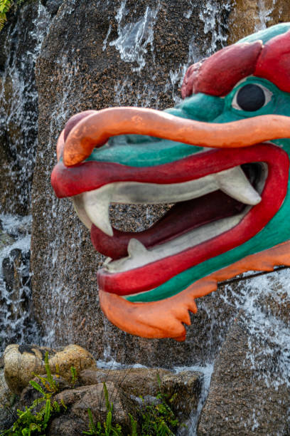 istock Dragon in the fountain 2168286778