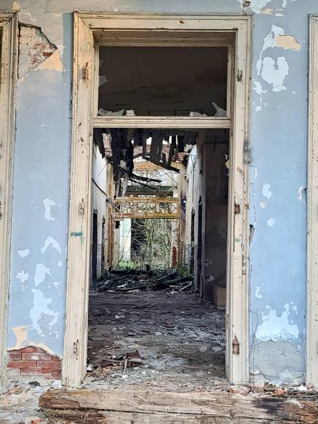 istock Ruined door detail 2168295542