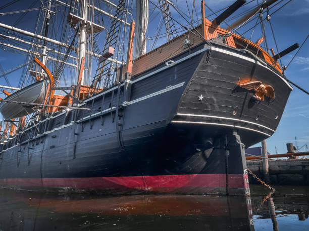 istock Whaling Ship Stern and Port Side 2168299753