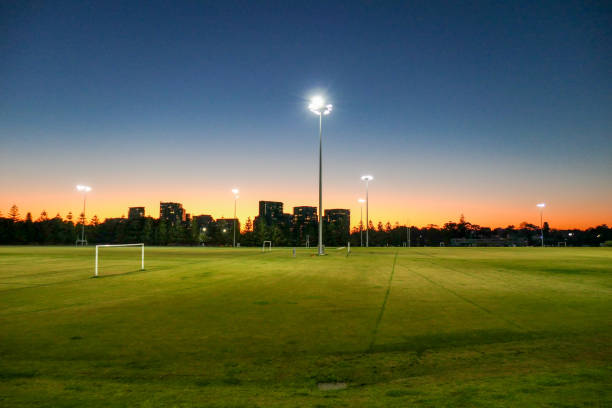 istock Sports Reserve Floodlights 2168315564