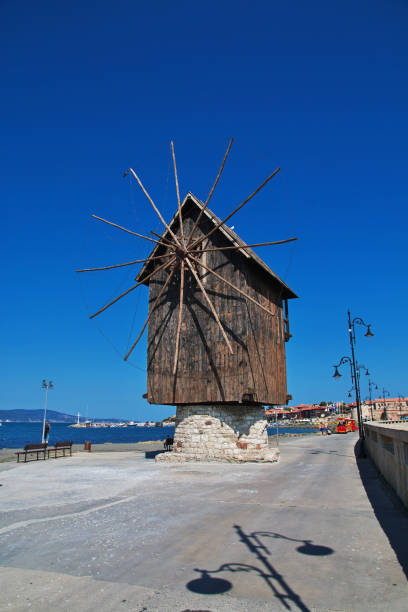 istock The windmill in Nessebar, Bulgaria 2168319315