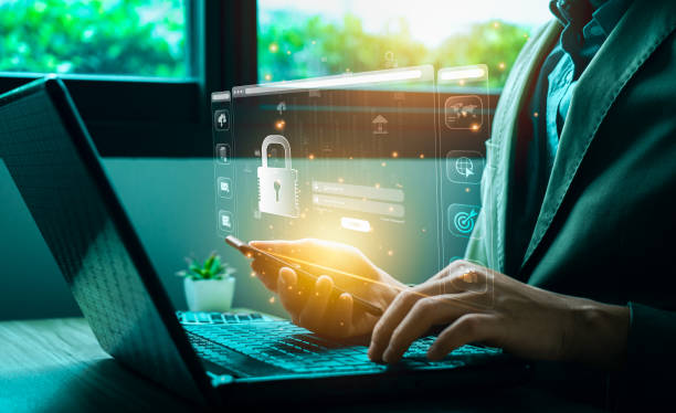 istock Cybersecurity for Business in the Digital Age, Tech Security Online Privacy Smart Security Software Global Network Protection Digital Business Security Financial Data Security Cloud Security 2168319455