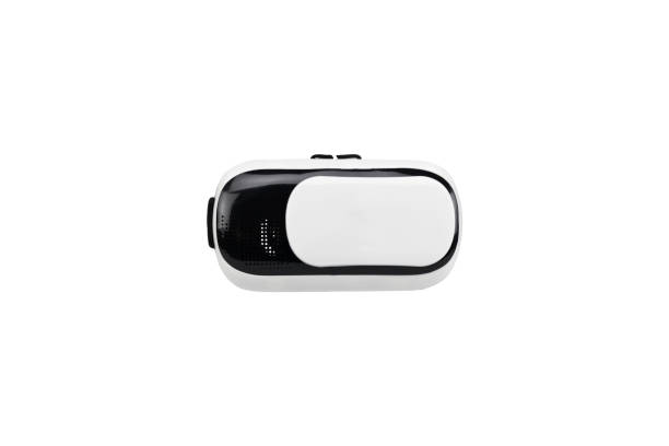 istock Front view of VR Box / Virtual Reality glasses isolated on white background with clipping path. 2168322559