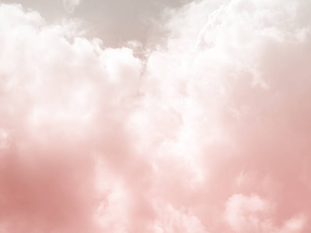 istock Pink biege sky pastel summer background cloud sunset cloudy landscape dusk beautiful light wallpaper dramatic scenic sunrise gradient space skyline weather twilight sunny horizon scene peaceful. 2168328566