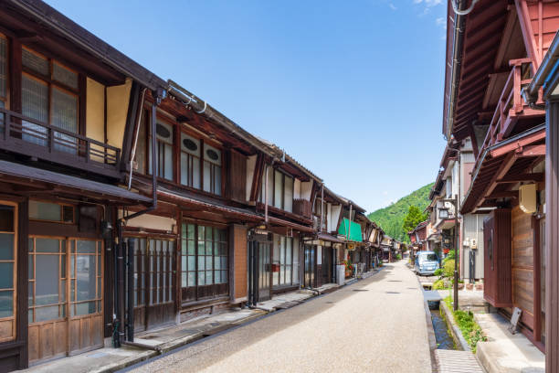 istock Gujo Hachiman's old townscape (Yanagimachi Street) 2168331416