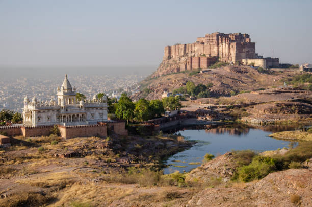 istock Jaswant Thada cenotaph and Mehrangarh Fort 2168332348