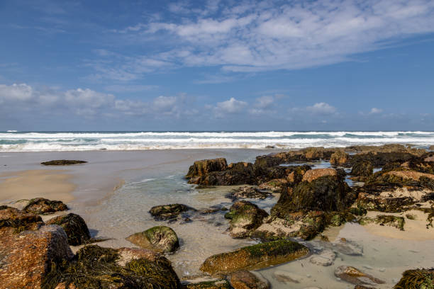 istock The idyllic beach at Sennen on the Cornish coast, with a blue sky overhead 2168354338