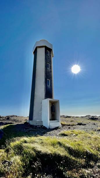 istock modern lighthouse on the littoral in Iceland 2168357633