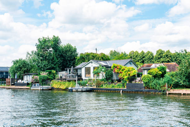 Thames River in Henley-on-Thames in Oxfordshire