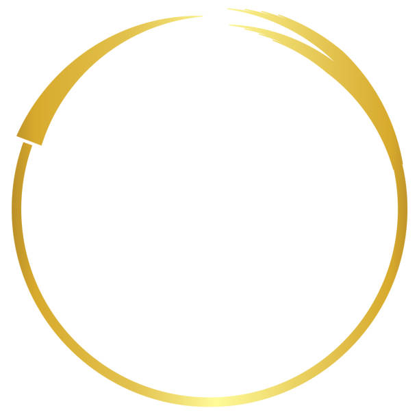 istock Gold Circle Frame gold frames Picture Frame luxury golden frame gold picture frame golden border vector framework banner Gilded Frame Ornate decoration decorative element template isolated background frame picture wedding frames anniversary 2168372348