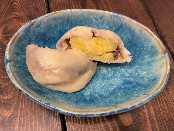 istock Dumpling with sweet potato and azuki beans 2168372410