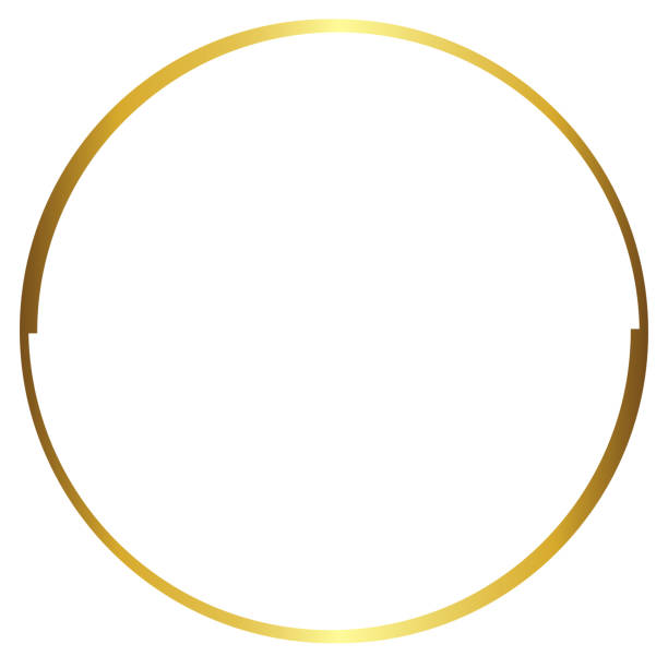 istock Gold Circle Frame gold frames Picture Frame luxury golden frame gold picture frame golden border vector framework banner Gilded Frame Ornate decoration decorative element template isolated background frame picture wedding frames anniversary 2168372564