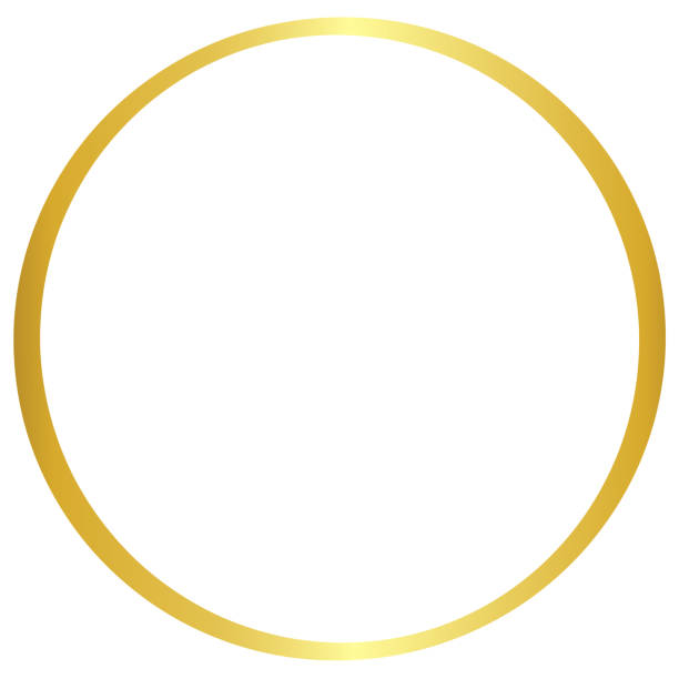 istock Gold Circle Frame gold frames Picture Frame luxury golden frame gold picture frame golden border vector framework banner Gilded Frame Ornate decoration decorative element template isolated background frame picture wedding frames anniversary 2168373450