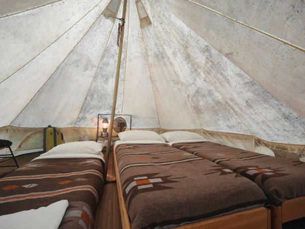 Dirty Old Canvas Tent