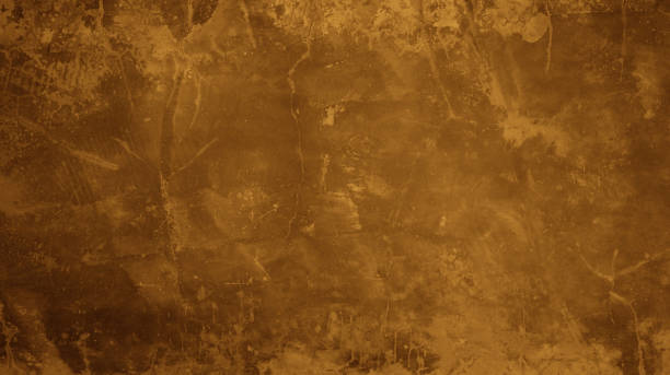 istock Rough cement texture background with dark brown gradient. For backdrop, old, grunge, banner, scene 2168383897