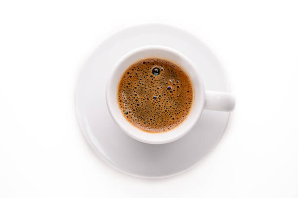istock Cup of coffee from above 2168387691
