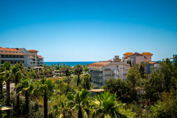 istock Houses and hotels in Side, Turkey. 2168394323