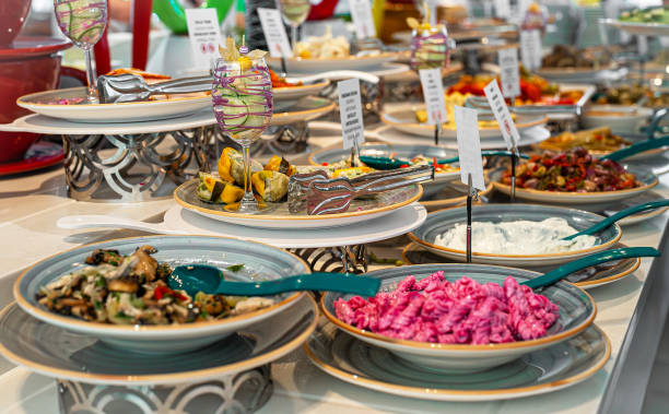 istock Many different dishes on the all-inclusive system. 2168394386