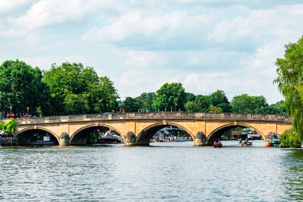 istock Henley Bridge in Henley-on-Thames, UK 2168396273