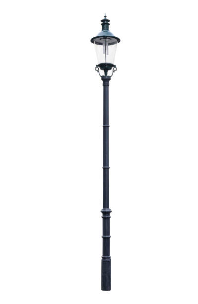 istock Street lamppost, isolated 2168400214