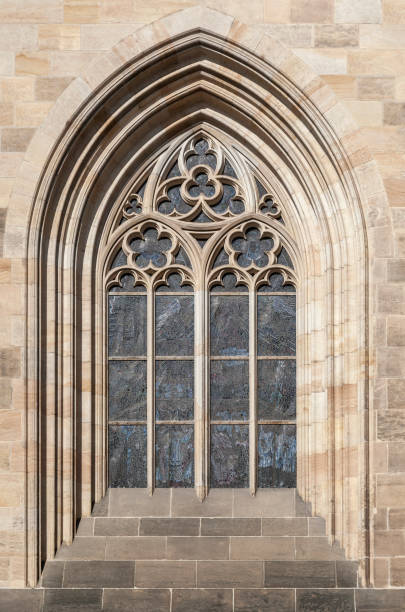 istock Window of St. Vitus cathedral in Prague 2168402697