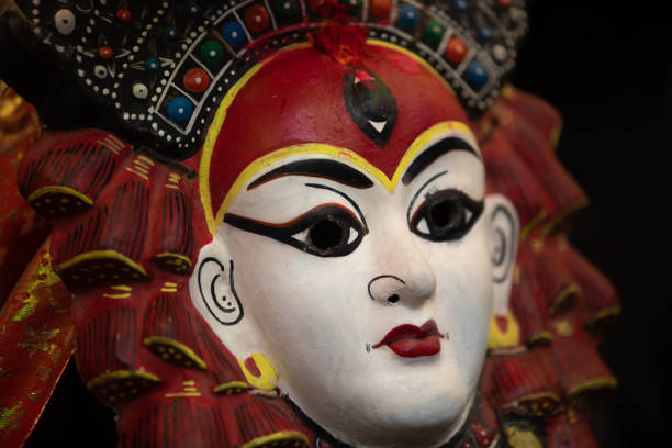 Nepalese devotees carry's the straw effigy as they take part in a procession during Gai Jatra or Cow Festival celebrated in Bhaktapur, Nepal on Tuesday, August 20, 2024. On the occasion of Gai Jatra or Cow Festival, Nepalese people celebrates by remembering decreased ones and pay tribute to the departed souls. A cow is regarded as holy by Hindus, who believe it will help the deceased relative's journey to heaven.