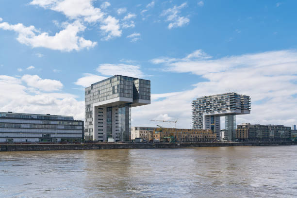 istock modern residential buildings in Cologne 2168440992