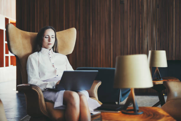 istock Woman working on laptop in office 2168444494
