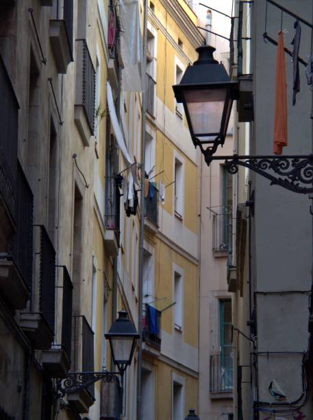 Views of Barcelona's Gothic corridor