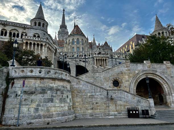 istock Fishermans bastion in Buda Hungary 2168460103