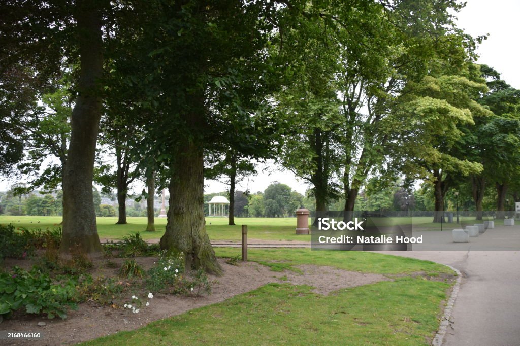 Duthie Park Aberdeen - Royalty-free Openbaar park Stockfoto Duthie Park Aberdeen - Royalty-free Openbaar park Stockfoto