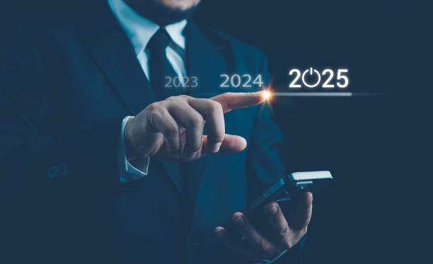 istock 2025 business growth, new year marketing plan continue to increase return. Development to success and motivation in 2025, Planning, opportunity, challenge and business strategy in new year. 2168478097