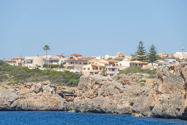 Porto Cristo, Majorca, Spain on a sunny summers day