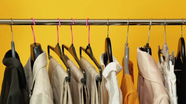 istock Shopping sale capsule wardrobe clothes collection 2168481233