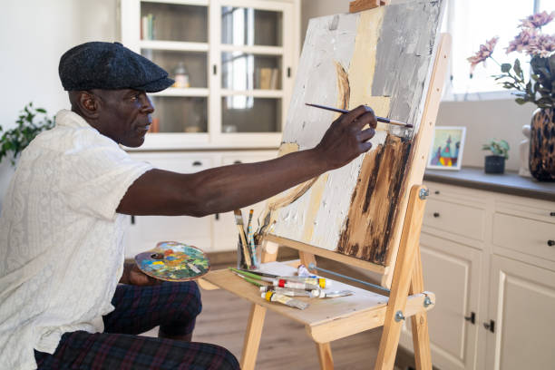 istock A senior male artist 2168482478