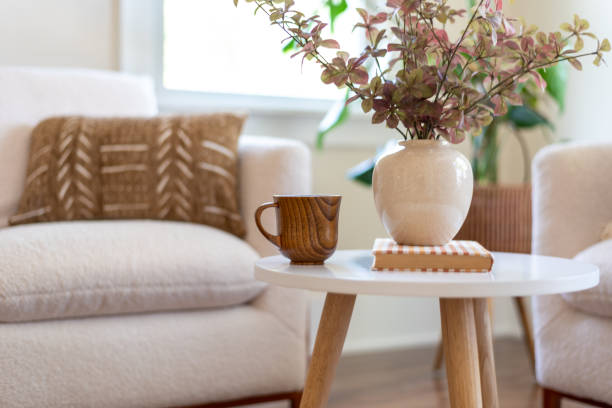 istock Cozy room decorated in neutral colors 2168486216