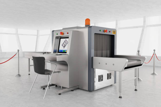 istock X-ray Security Baggage Scanner in Airport Terminal Interior. 3d Rendering 2168491151