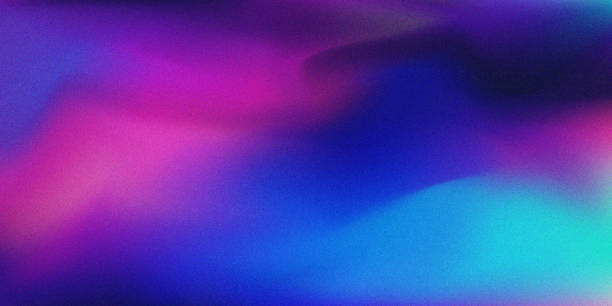 ilustrații de stoc cu șablon de fundal de fundal vectorial fluid cu gradient albastru neclar abstract cu culoare dinamică, valuri și amestec. design de fundal modern futurist pentru afaceri, prezentare, reclame, bannere - aurora polaris